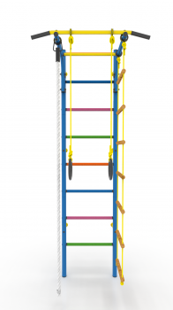 Шведская стенка Атлет-2ц (синий)