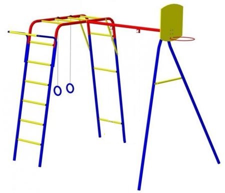 Детский спортивный комплекс для дачи Пионер "Юла"