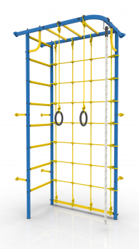 Шведская стенка Рукоход-Угловой (синий)