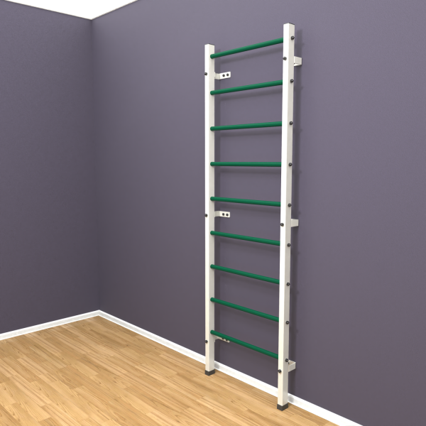 Шведская стенка "LittleSport" (белый*зеленый)