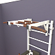картинка Шведская стенка "LittleSport" Long 3.0 (белый*белый) от магазина Лазалка