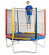 Батут с сеткой "Trampoline" multicolour диаметр 370см