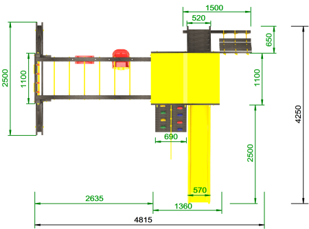 Детская площадка Пикник "Блэк" Руфер