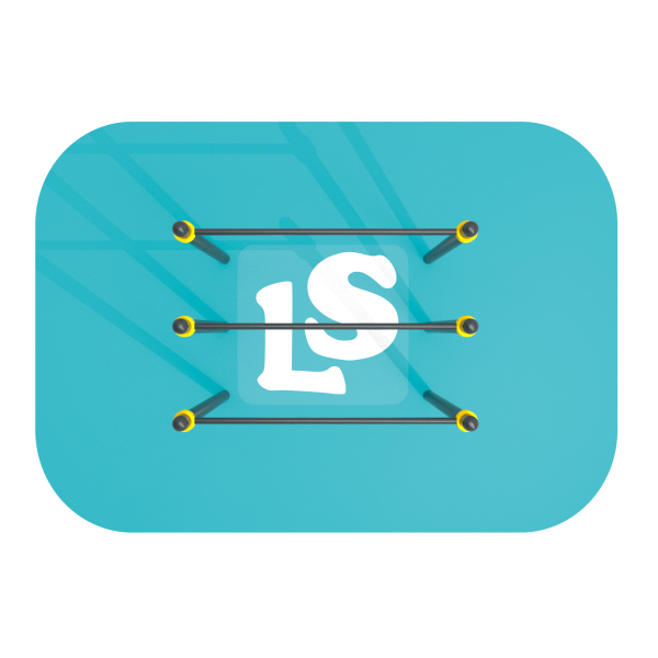 Спортивный комплекс брусья тройные ВоркАут ЛС12