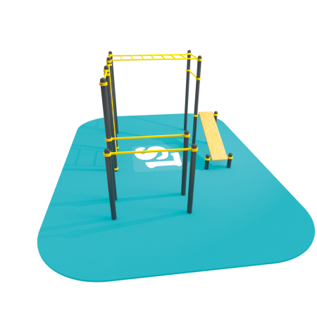 картинка Спортивный комплекс ВоркАут ЛС1 от магазина Лазалка