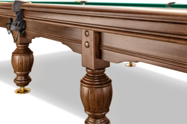 картинка Стол / пирамида "Русский Гранд" (11 футов, 8 ног, 38мм камень) борта дуб, лузы премиум от магазина Лазалка